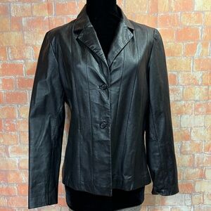 Metrostyle Vintage Leather‎ Blazer